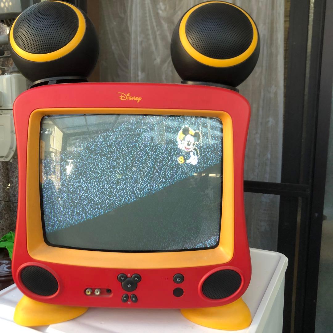 ディズニー ミッキー型 ブラウン管テレビ 14インチ - メルカリ