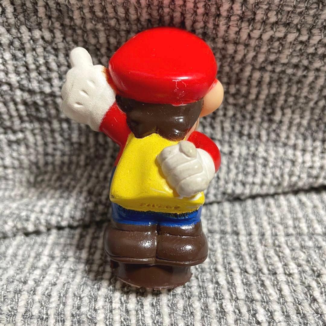 スーパーマリオブラザーズ マリオ ソフビ フィギュア 昭和 レトロ
