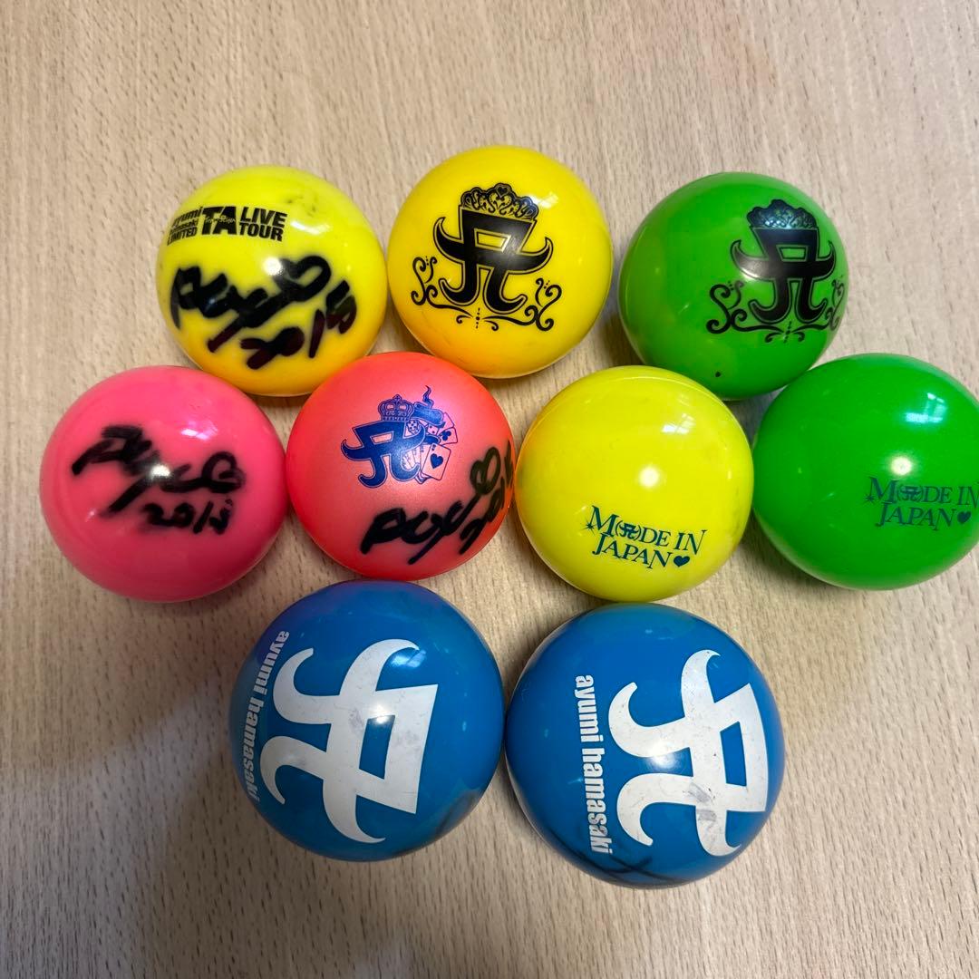 最終お値下げ】 浜崎あゆみ サインボール セット - メルカリ