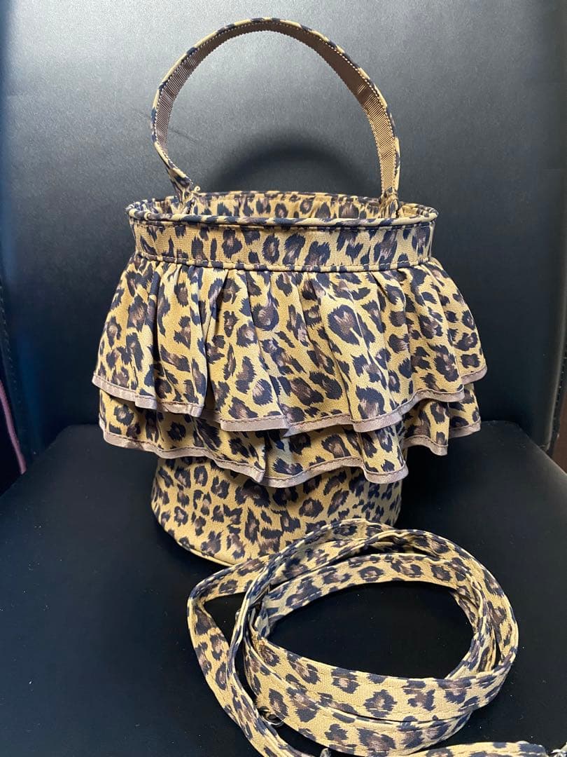 セツコサジテール ヒョウ柄 シティ レオパード バケツ型バッグ - メルカリ
