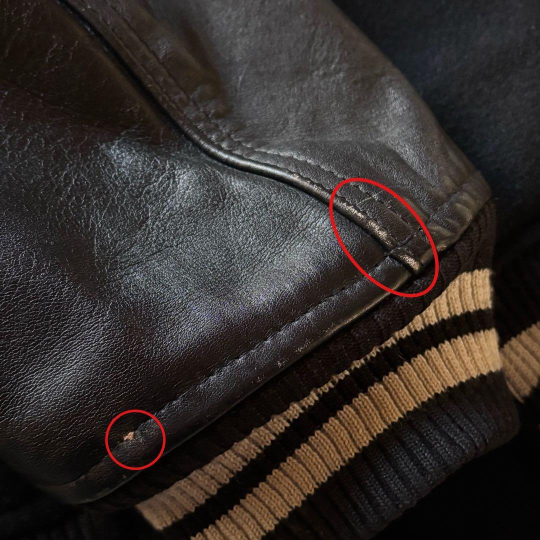 日本製】 オールドアバハウス スタジャン F-1 フランスGP フリーサイズ