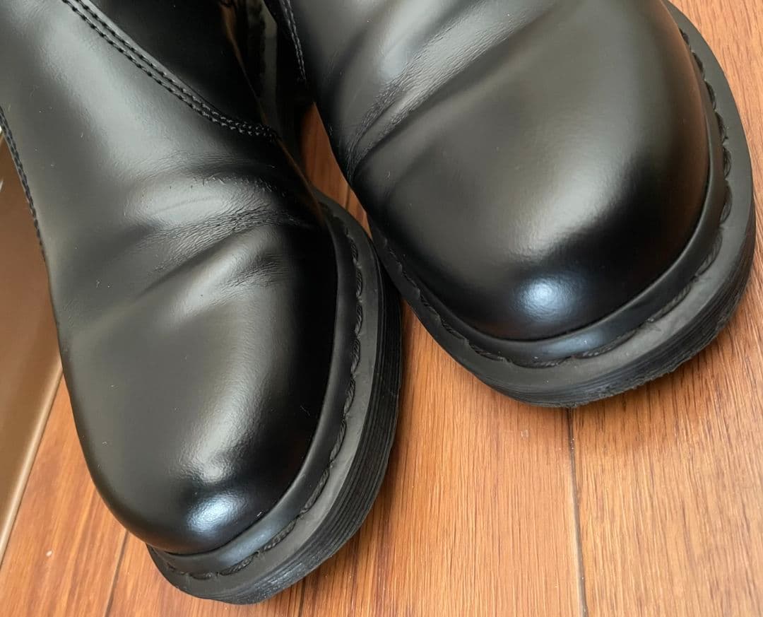 ドクターマーチン　サイドゴアブーツ　25.0cm　ブラック