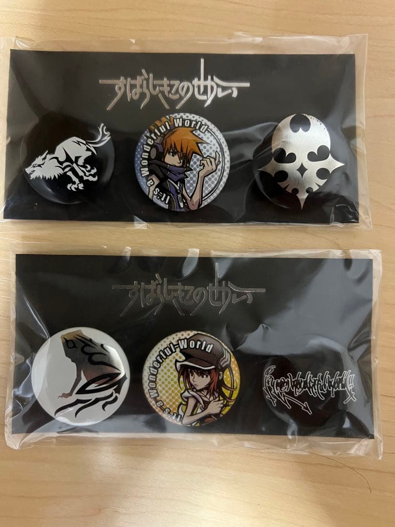すばらしきこのせかい 缶バッジ 東京ゲームショウ 激レア Amazon | すばらしきこのせかい 缶バッジ スクエニカフェ Final Remix