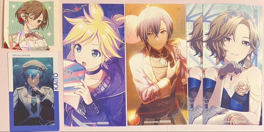 プロセカ バーチャル・シンガー バチャシン 紙類 まとめ売り - メルカリ