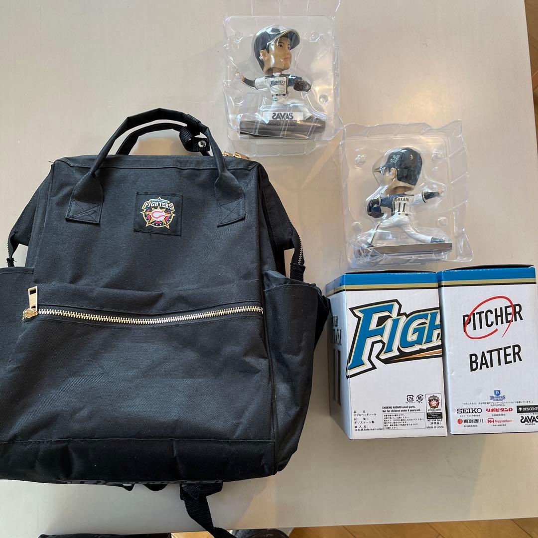大谷翔平 首振り人形 日本ハム 日本ハムファイターズ リュック - メルカリ