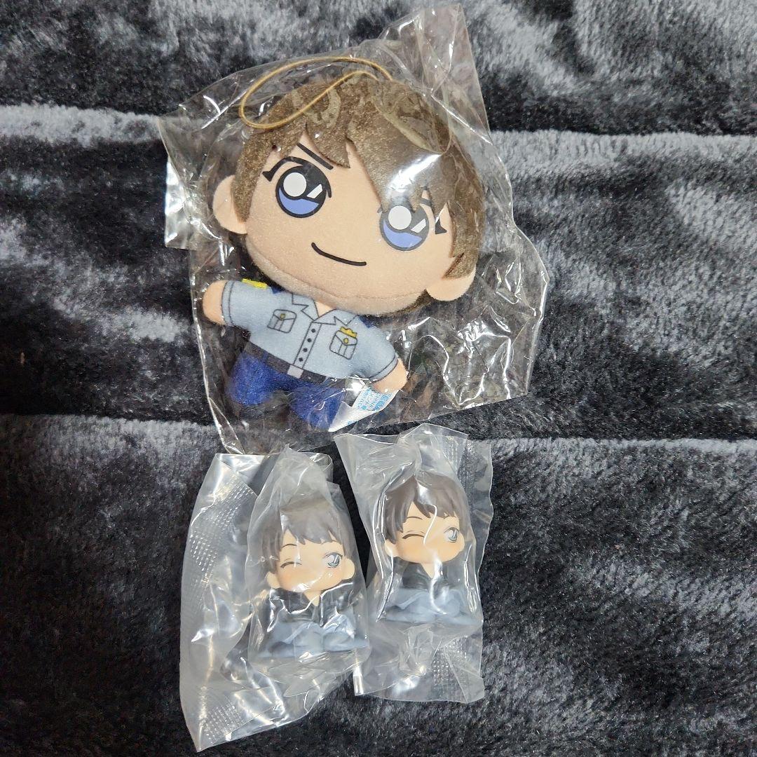 名探偵コナン 諸伏景光 ちぢませ隊 ぷちぬいマスコット 名探偵コナン ちぢませ隊8 [4.諸伏景光],バンダイ ガチャガチャ