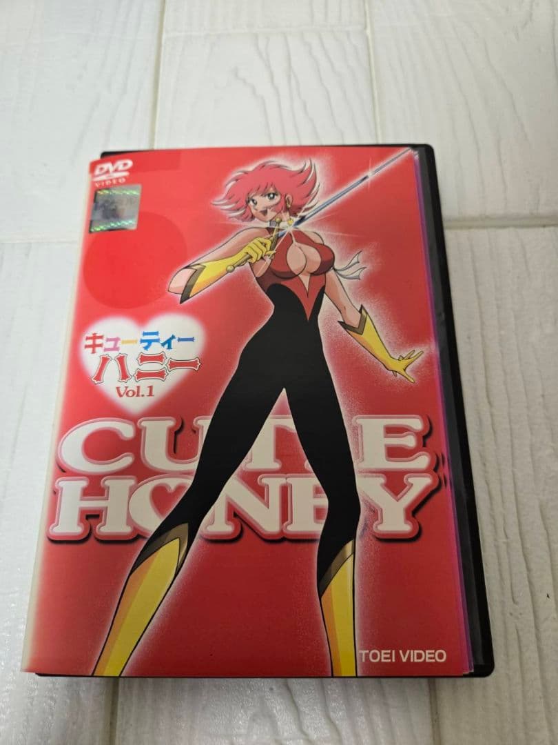 キューティーハニー DVD 全5巻セット レンタル