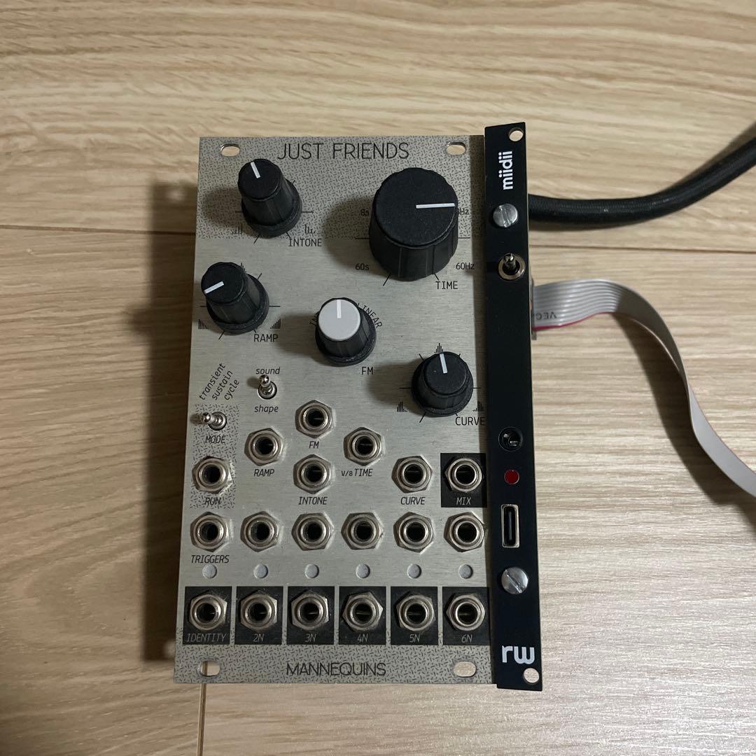 Just Friends & miidii (i2c) モジュラーシンセ - メルカリ