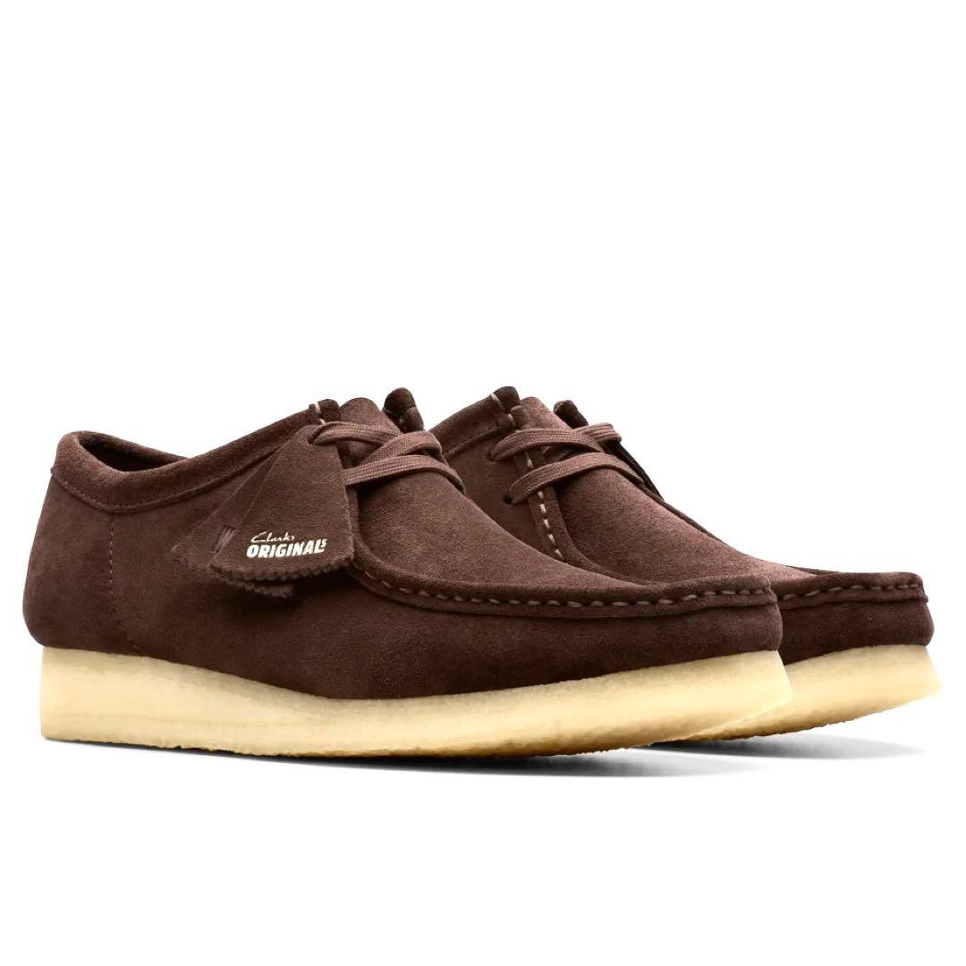 【新品】 Clarks Originals クラークス ワラビー ダークブラウン Wallabee / メンズワラビー（ダークブラウンスエード） -Clarks