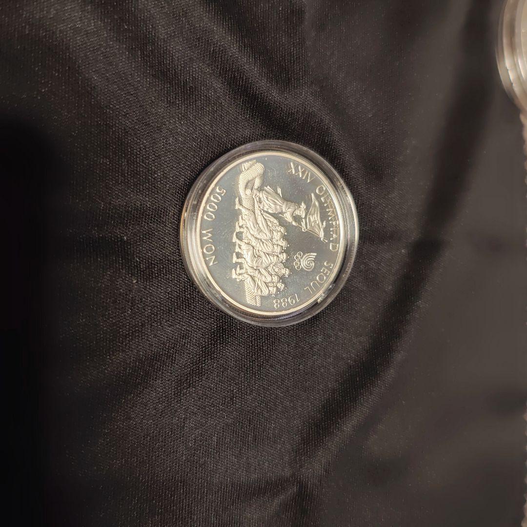 1988年ソウルオリンピック記念コイン 銀貨 10000ウォン 5000ウォン