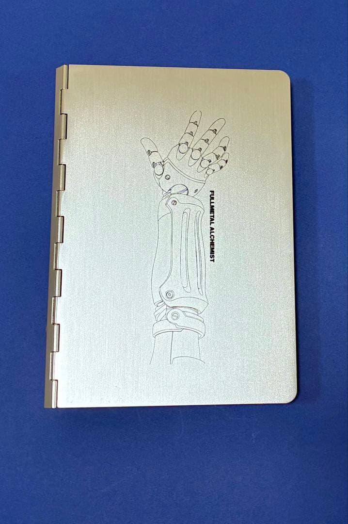 鋼の錬金術師 オリジナルバインダー ポストカード 鋼の錬金術師 DVD特典 オリジナルバインダー 金属製オリジナル