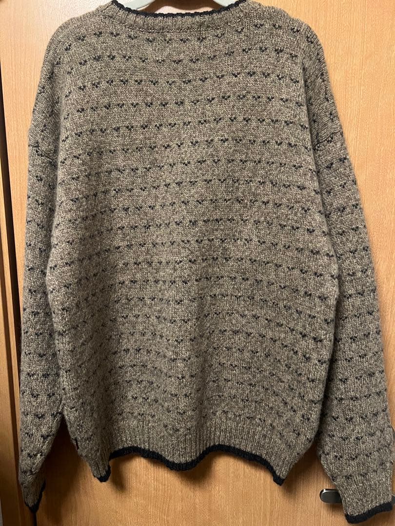 90s ウールリッチ バーズアイニット ブラウン オンライン シ