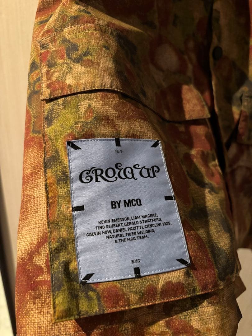 MCQ ALEXANDER MCQUEENカモ柄 ミリタリージャケット L - メルカリ