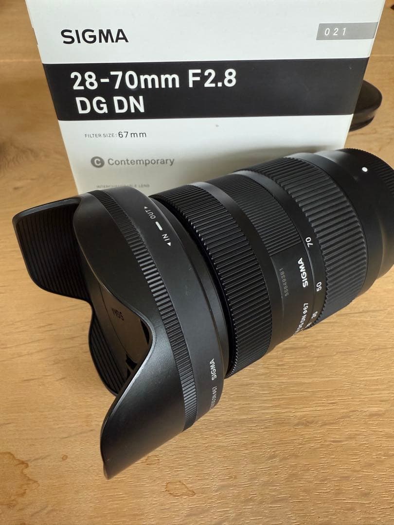 シグマ28-70mmF2.8Lマウン+CPLフィルター+保護フィルター3点 Amazon | シグマ SIGMA 28-70mm F2.8 DG DN (C) ソニーEマウント
