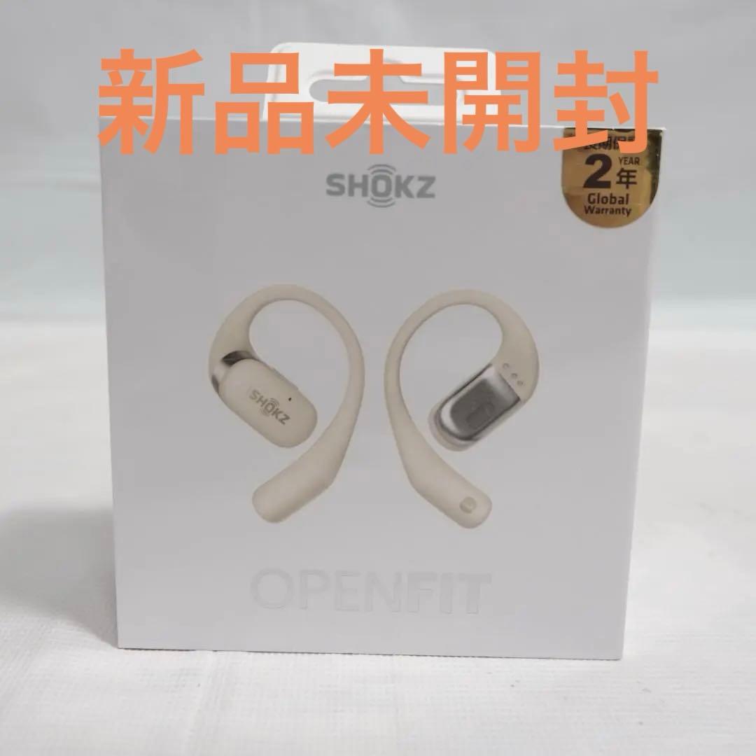 新品未開封 Shokz OpenFit オープンイヤーイヤホン ベージュ 完全ワイヤレスイヤホン OpenFit ベージュ SKZ-EP-000021 [ワイヤレス