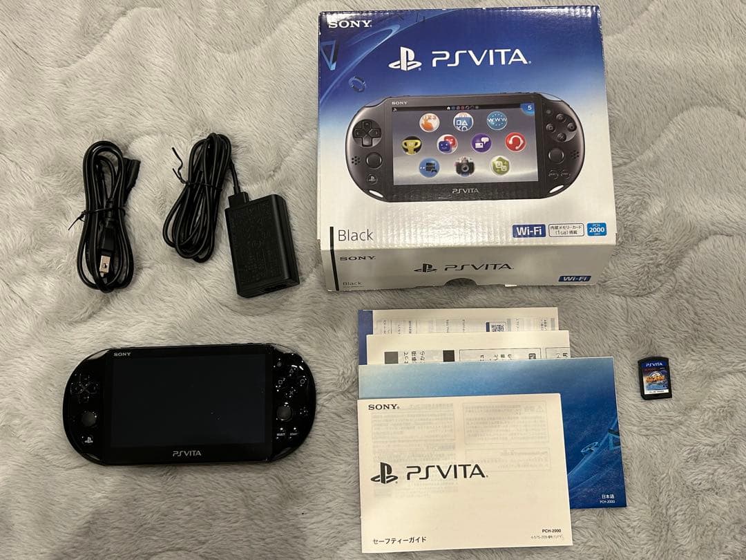 PlayStation Vita PSVita PCH-2000 ブラック - メルカリ
