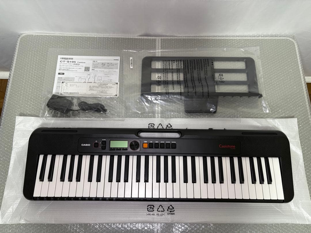 美品】CASIO カシオ 電子キーボード Casiotone CT-S195 - メルカリ