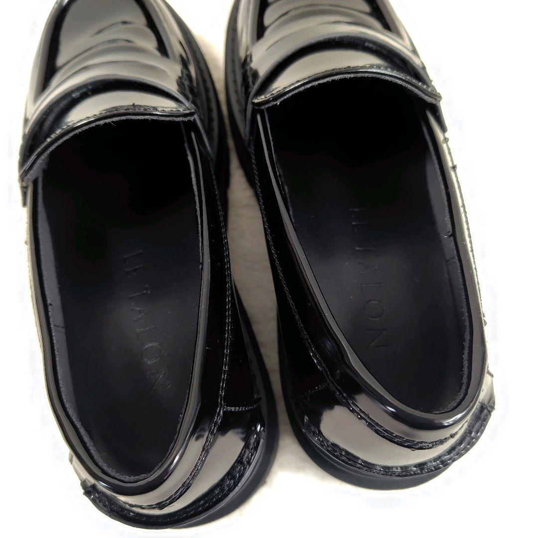 極美品　2024 ルタロン アツゾコモールドローファー 23.5cm ブラック