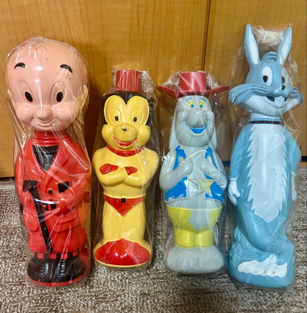 60's USA ヴィンテージ ソーキーボトル7体セット バラ売りOK - メルカリ