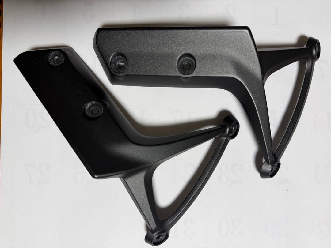 値下げZ900RSCAFESE純正フェンダーアームラジエターサイドカバーブラック Kawasaki カワサキ純正 Z900RS/CAFE フロントフェンダーアーム 左右