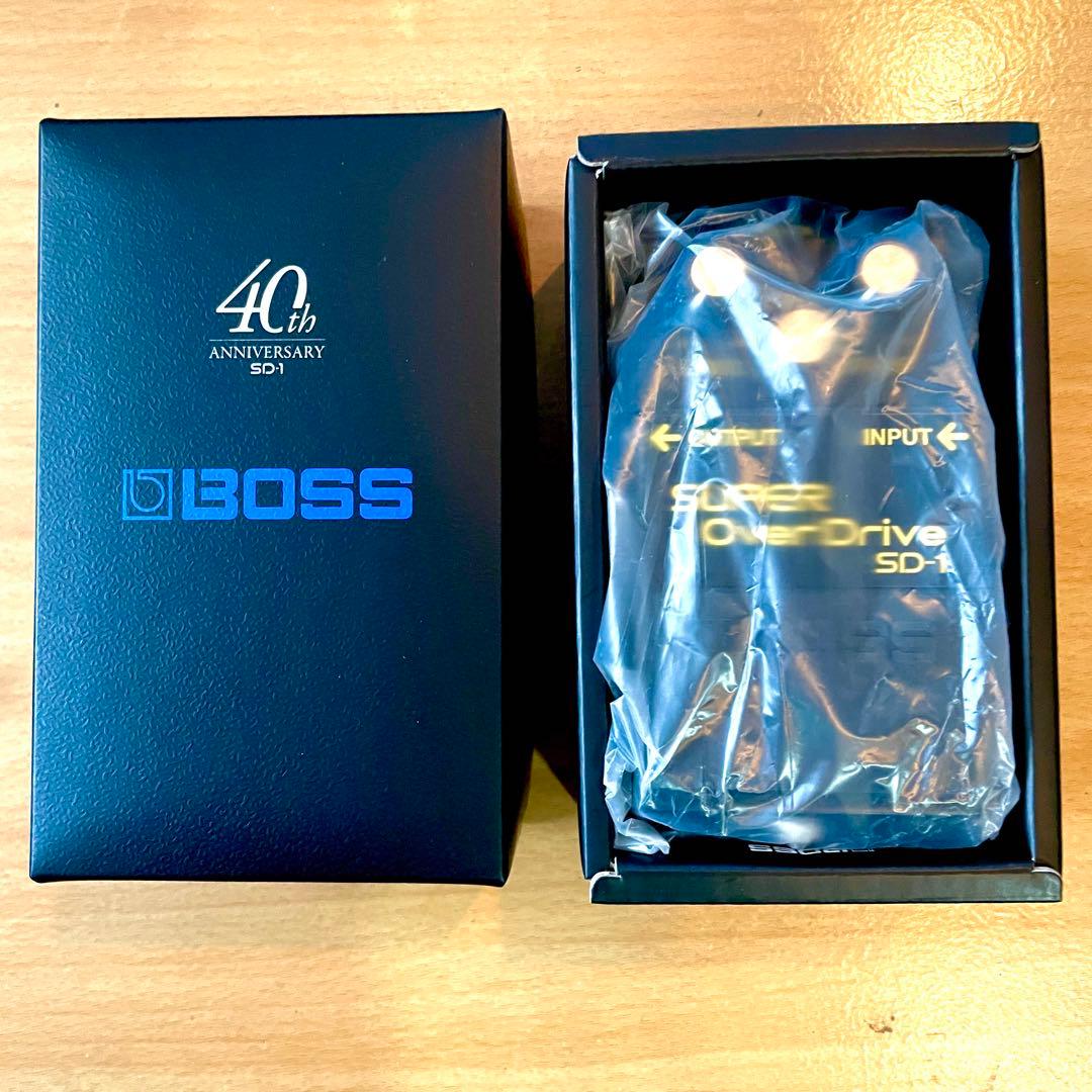 極上品！BOSS SUPER Over Drive SD-1 40周年記念 BOSS SD-1-4A [SUPER Over Drive 40th Anniversary] ｜ イケベ楽器店