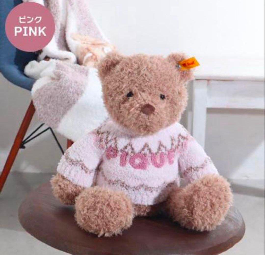 Steiff】Teddy bear Jimmy × gelato pique