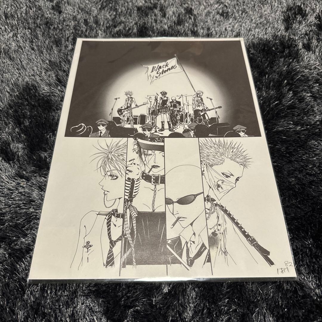 NANA』複製原稿 BLACK STONES 〈矢沢あい原画展〉BB3 - メルカリ