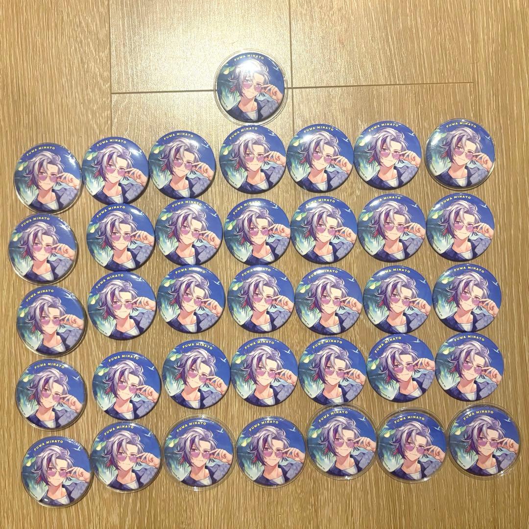 にじさんじ 不破湊 アニカフェ 缶バッジ 42個 にじさんじ 不破