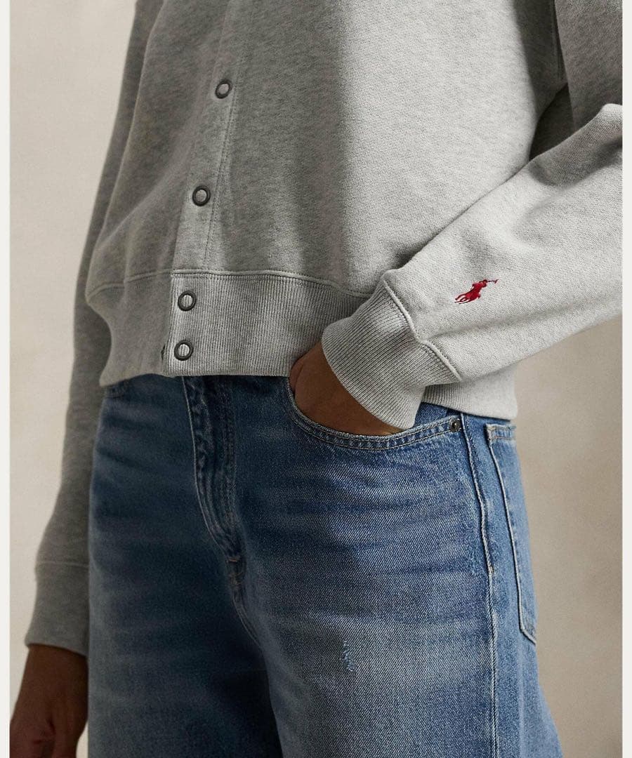 《クレマチス》Polo Ralph Lauren フリース カーディガン