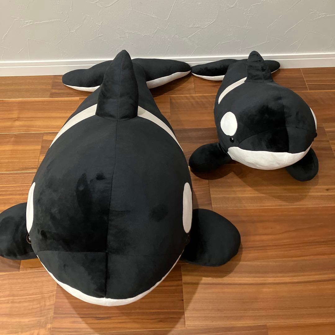 名古屋港水族館 限定 シャチ 巨大 ぬいぐるみ くじ 特賞 2等 セット