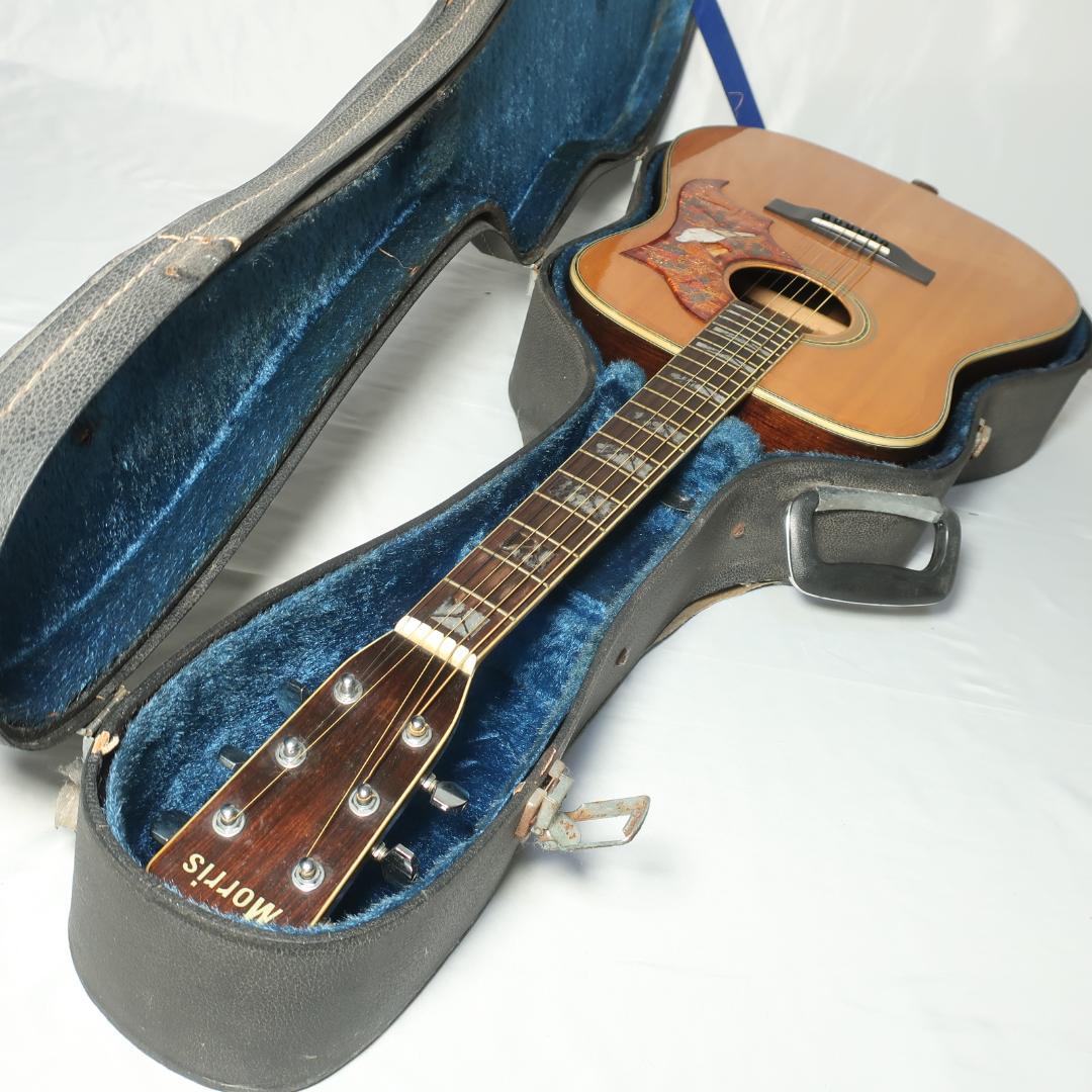 Morris W-30 エレアコ仕様 ギター ハードケース付 - メルカリ