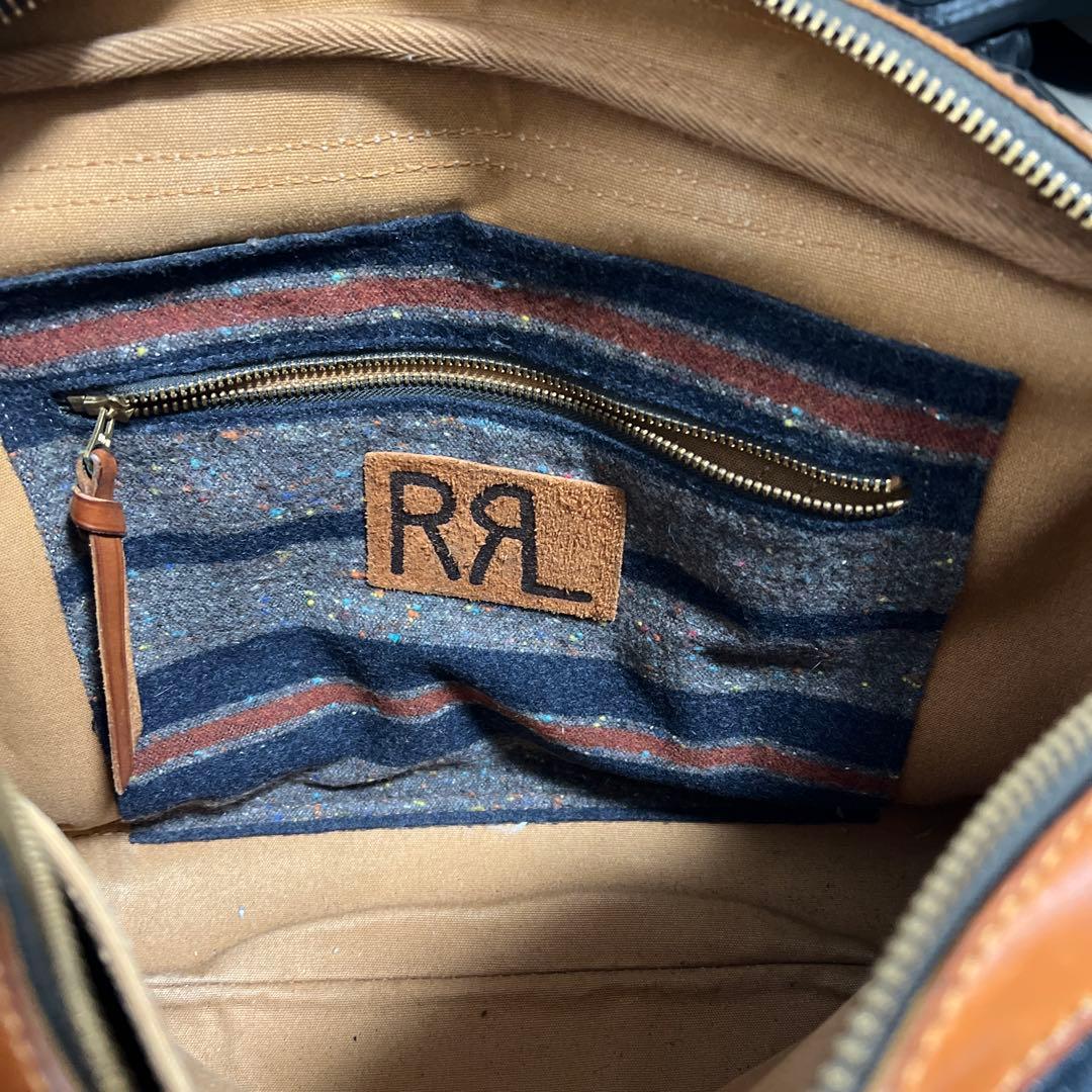 DOUBLE RL RRLデニムレザー ビジネスバッグ ビンテージ unlimited.dev