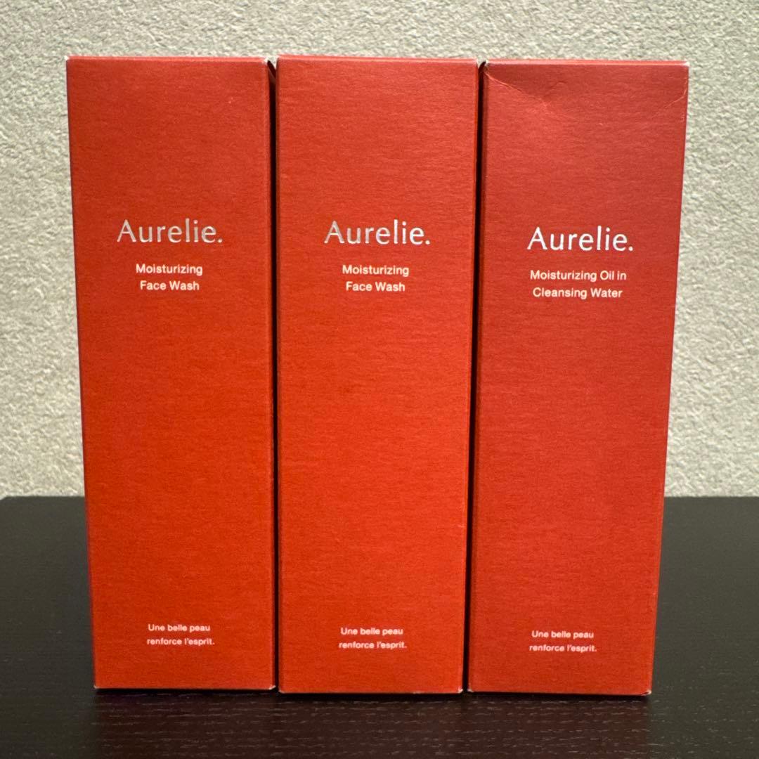 オレリー Aurelie. クレンジング フェイスウォッシュ セット オレリー クレンジングウォーター&フェイスウォッシュ各2本 4本セット