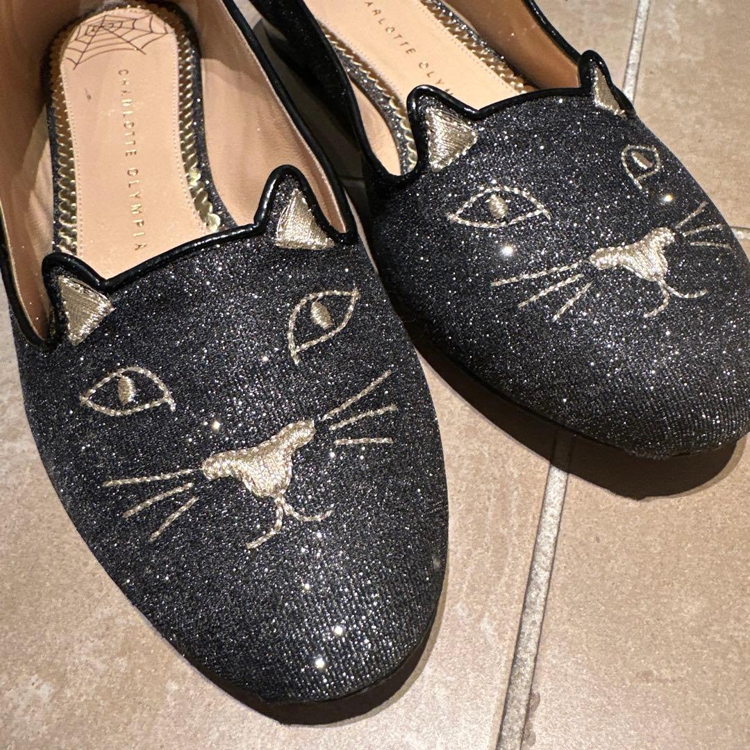 猫の顔デザイン フラットシューズ - 靴ベストセラー 商品