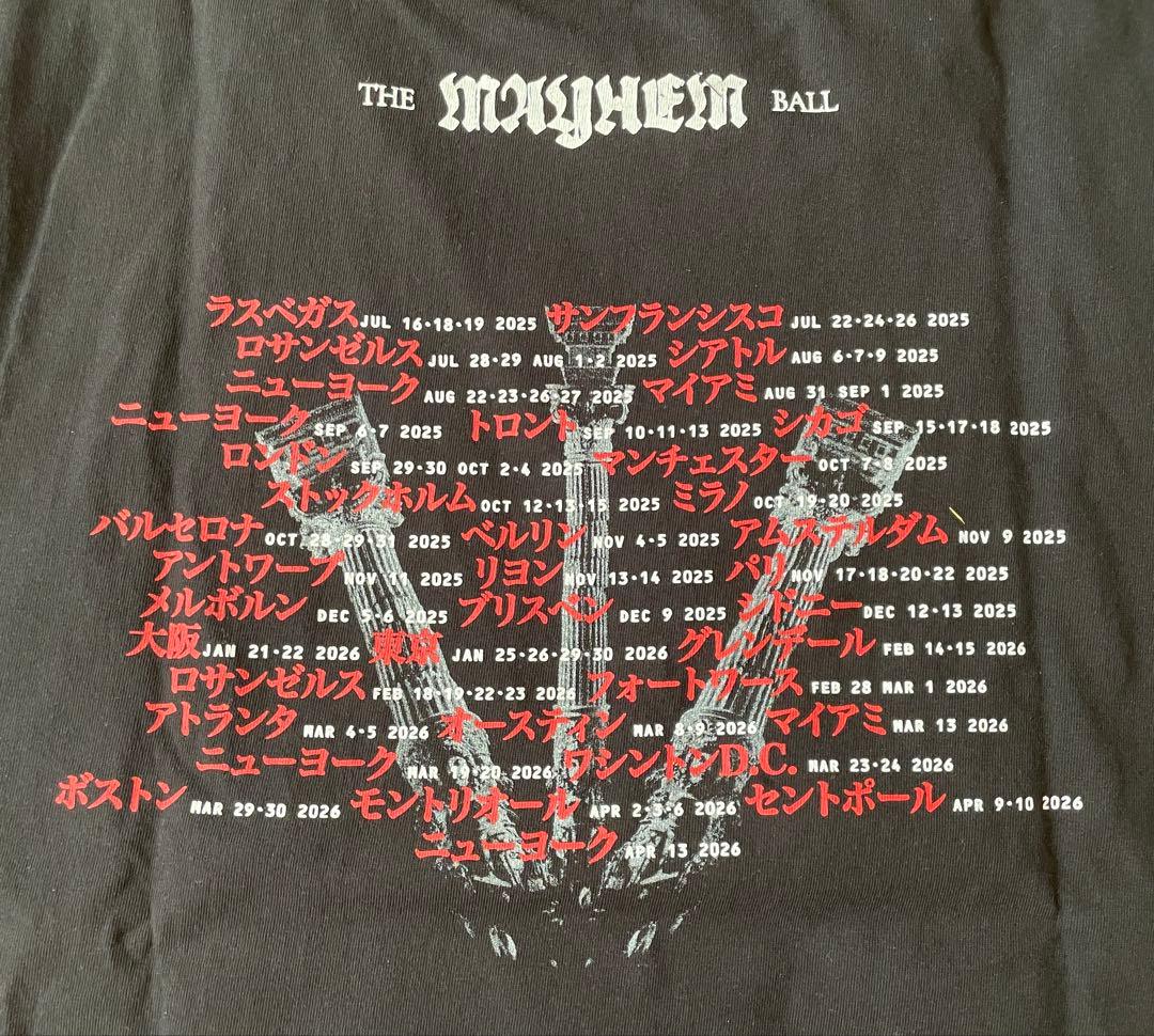 ☆新品・未使用☆レディーガガ 踊るか 死ぬか ツアーTシャツ L - メルカリ