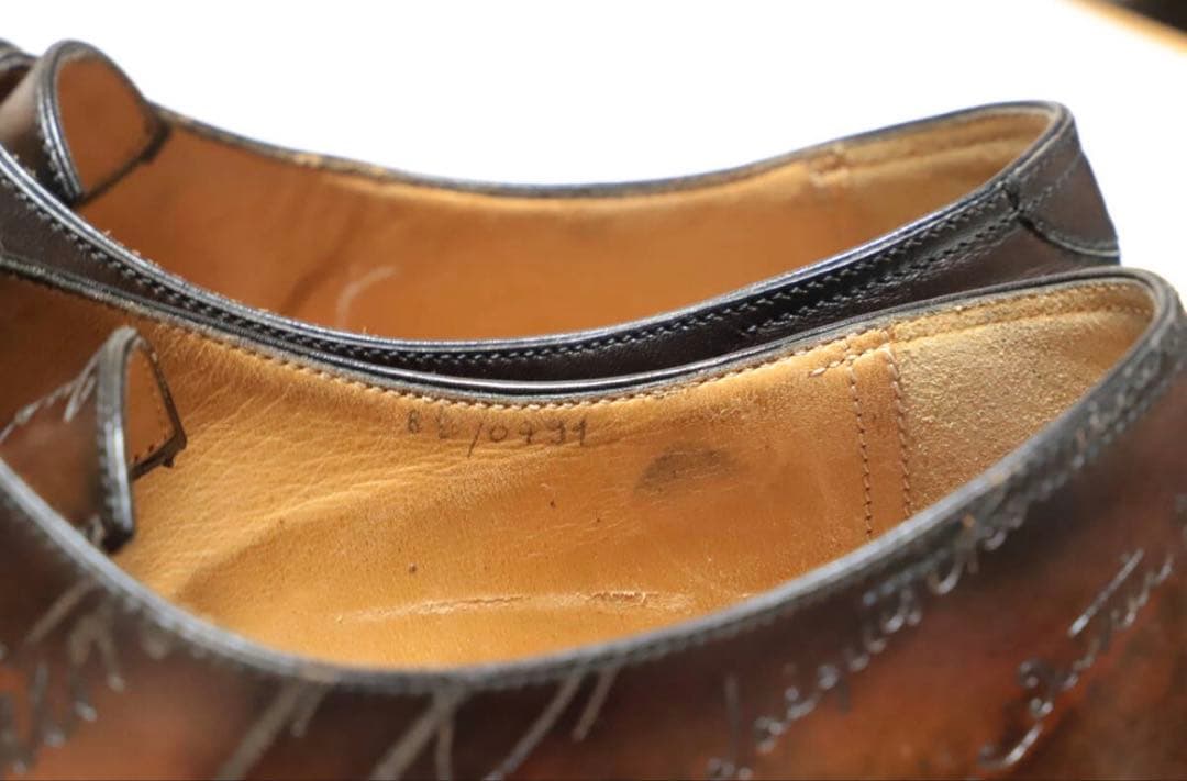 美品 Berluti カリグラフィー アレッサンドロ 8.5(26.5cm)