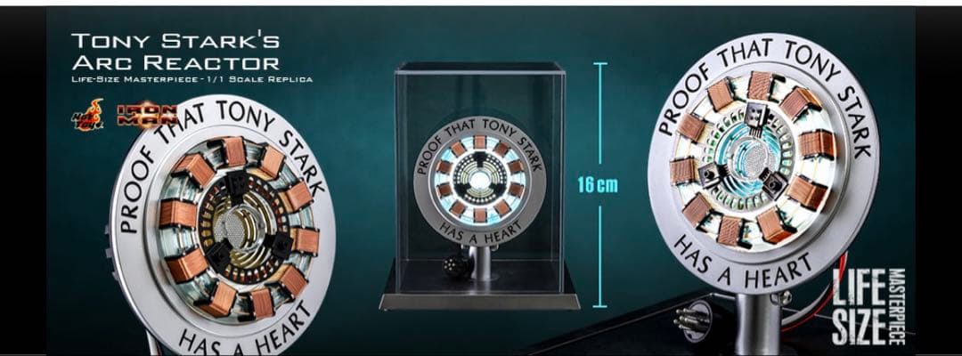 アイアンマン 1/1 アークリアクター ホットトイズ ライフサイズ・マスターピース】『アイアンマン』1／1スケール