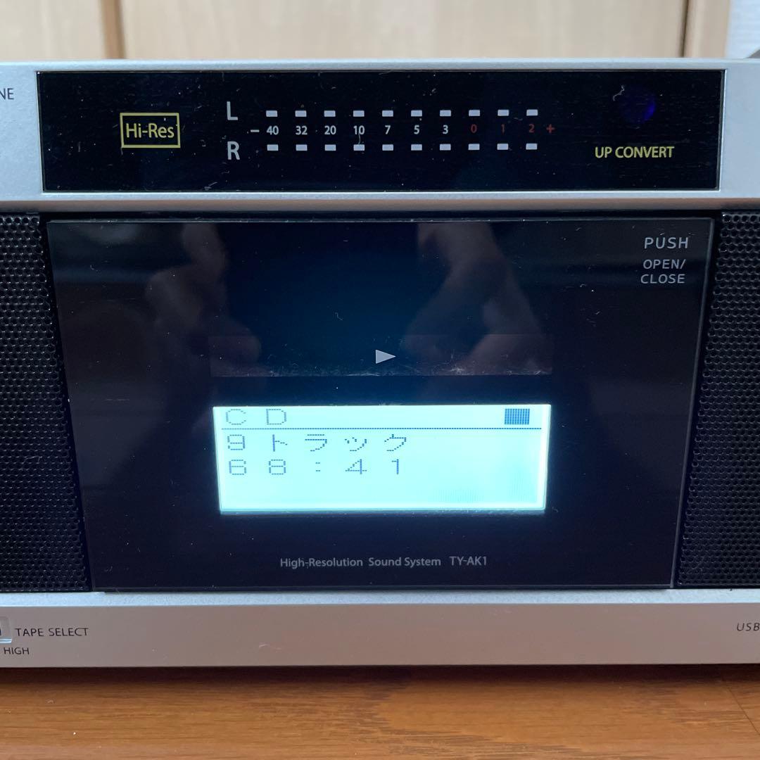 TOSHIBA Aurex TY-AK1 SD/USB/CDラジカセレコーダー - メルカリ