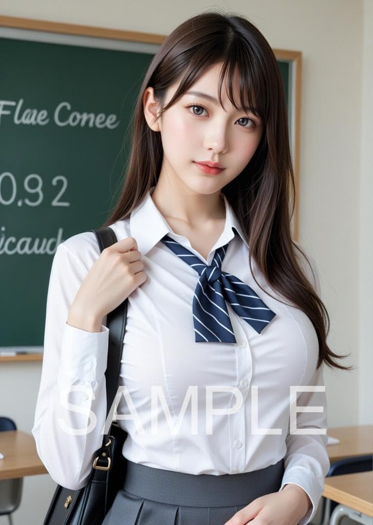 AI グラビア 美女 A4ポスター 清楚 可愛い 美人 高画質 c101620 - メルカリ