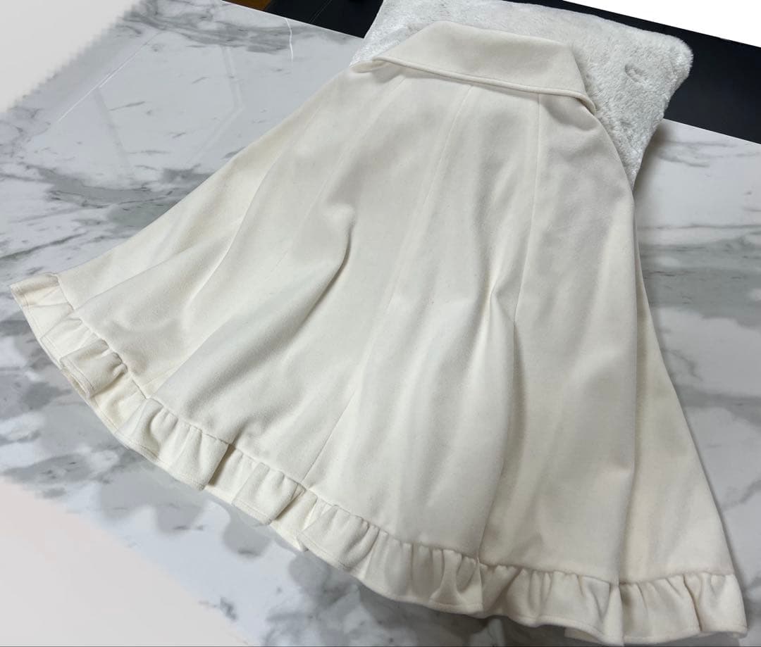 は*け様 《未使用》LIZ LISA Fsize ポンチョ ケープ コート リボ