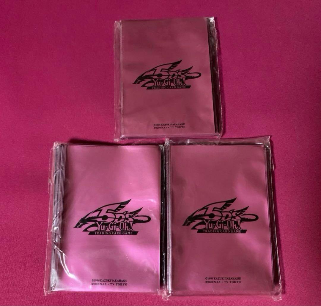 遊戯王 スリーブ 5D's ピンク tin 未開封 3個 プロテクター ② - メルカリ