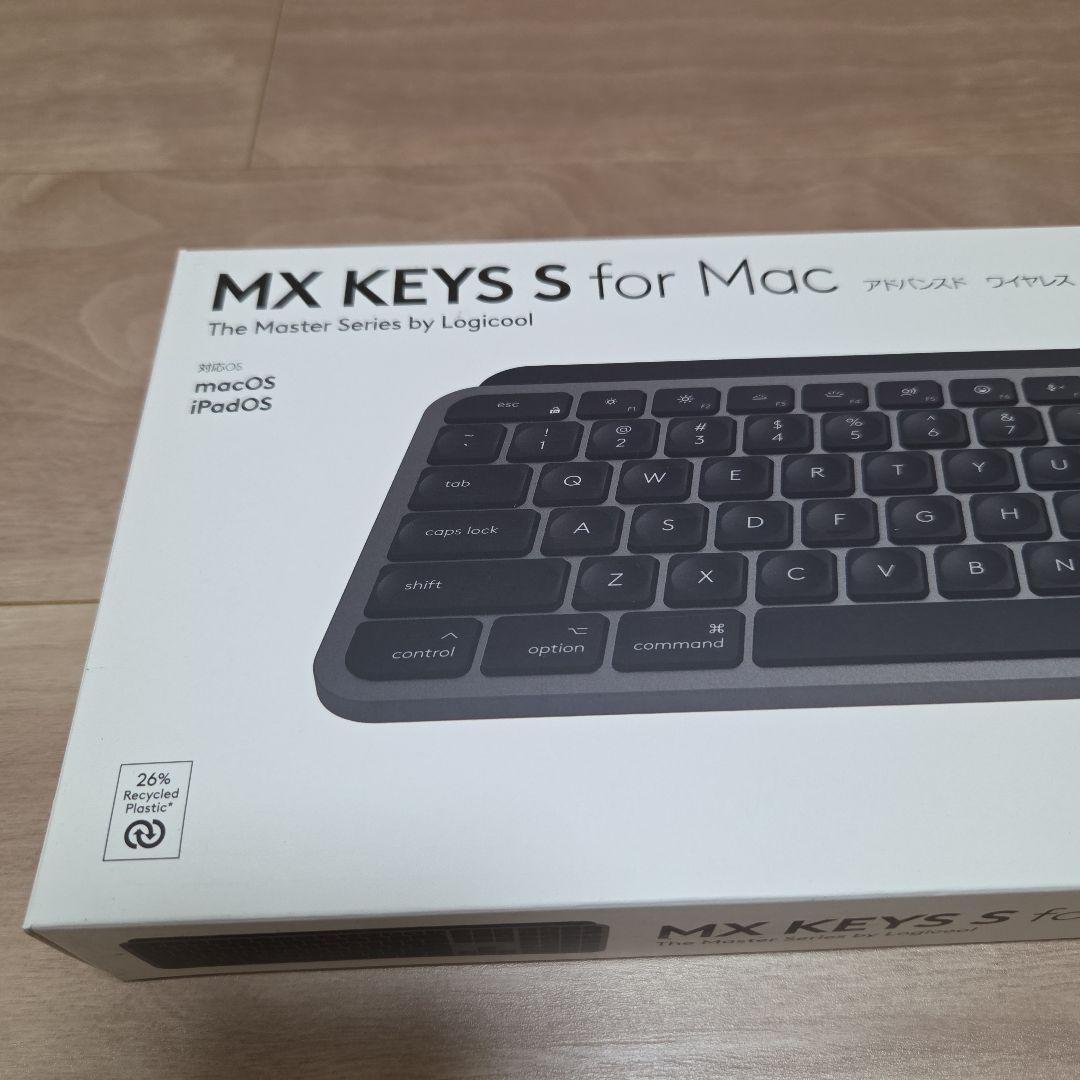 Logicool MX KEYS for Mac 英語配列 Logitech MX Keys for Mac - Wireless Illuminated Keyboard