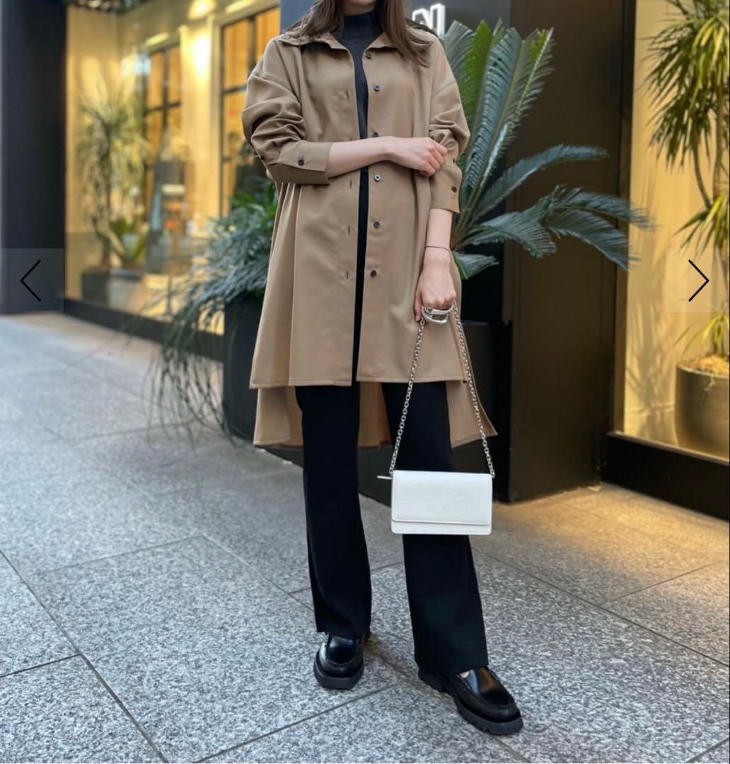 CABaN】 ウールツイル ハイネックロングシャツ - メルカリ