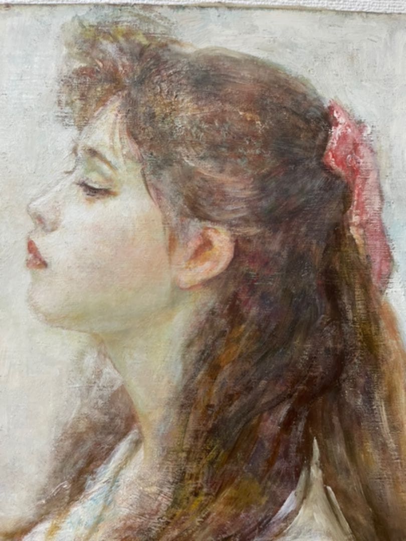 小川 巧『想春』油彩 カンヴァス F4 原画 真作保証 1点物 - メルカリ