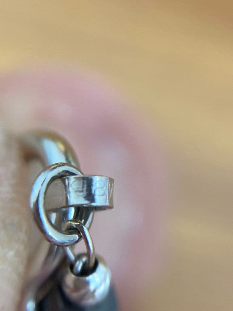 値下げ ディモア k18wg ゼウス光石 ネックレス 51.5cm