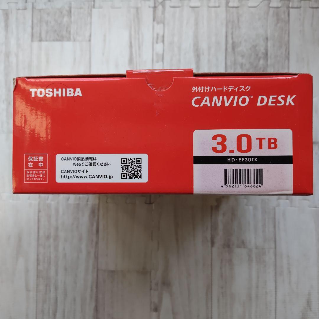 TOSHIBA CANVIO DESK 3.0TB 外付けHDD