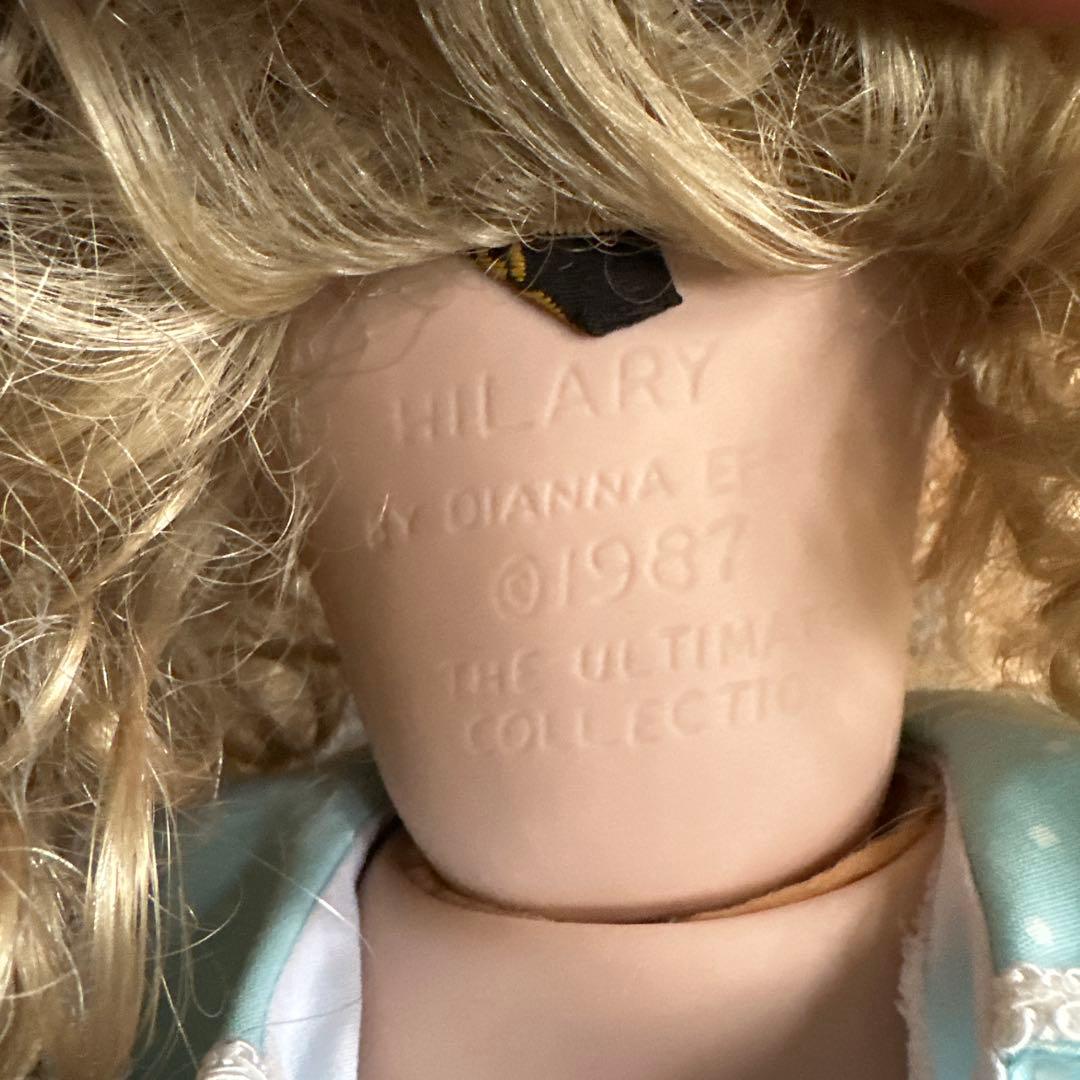 瞬間的お値下げ‼️ビスクドールHILARY OIANNA EFFNER1987