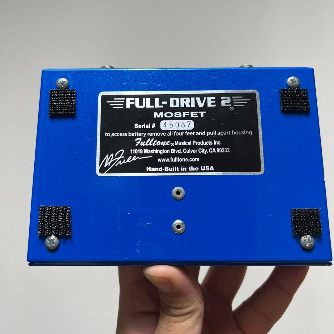 美品】Fulltone FULL-DRIVE 2 MOSFET FD2
