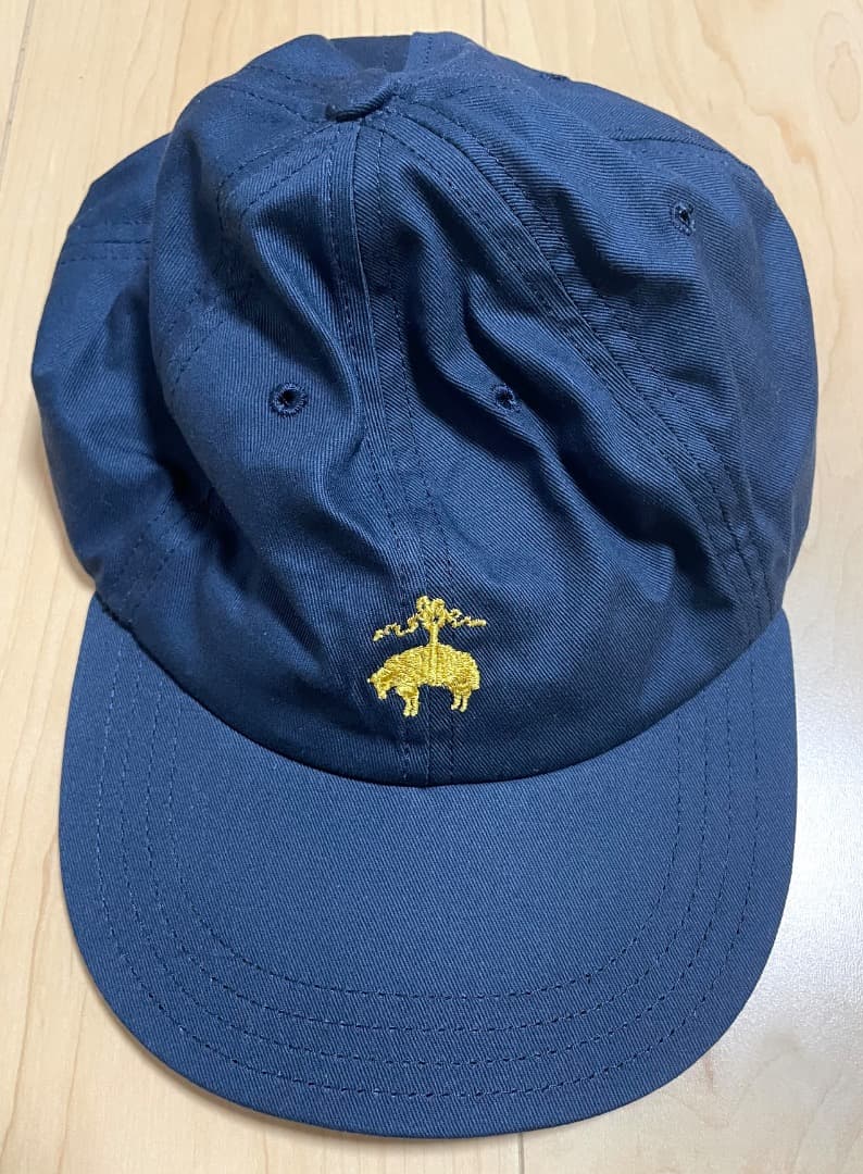 Brooks Brothers コットンツイル ビッグロゴ キャップ USA コットンツイル ビッグGFロゴ ベースボールキャップ Made in USA