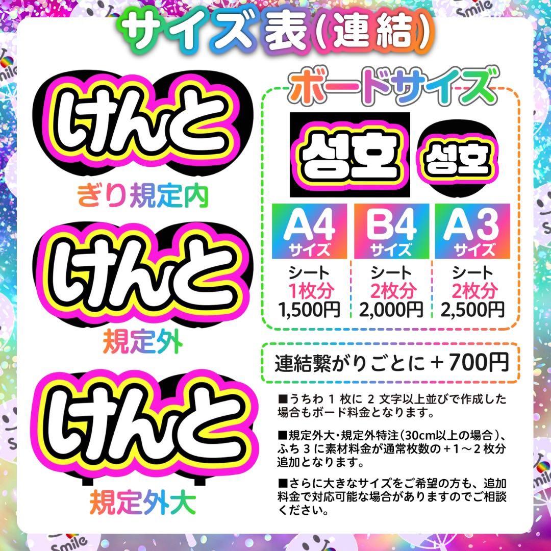 ⚠️必着【】専用ページ♡うちわ文字 オーダー ハングル - メルカリ